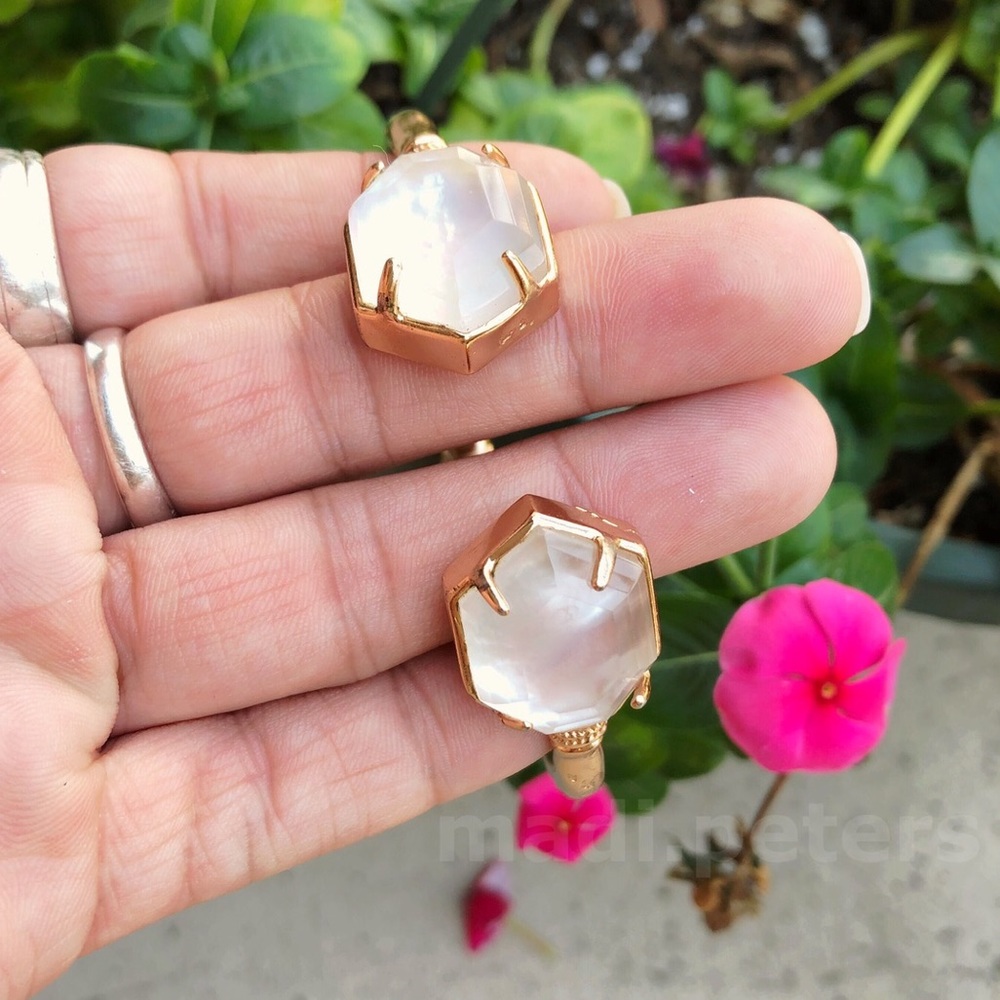 Kendra Scott Prototype Rose Gold MOP Jan Bracelet